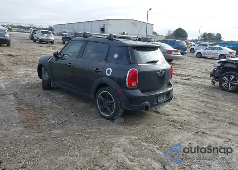 2013 Mini Countryman Cooper S из США, поврежденный, VIN WMWZC3C54DWP20442